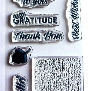 Thanks to You Rubber Stamp Set from Stampin Up Paper Pumpkin