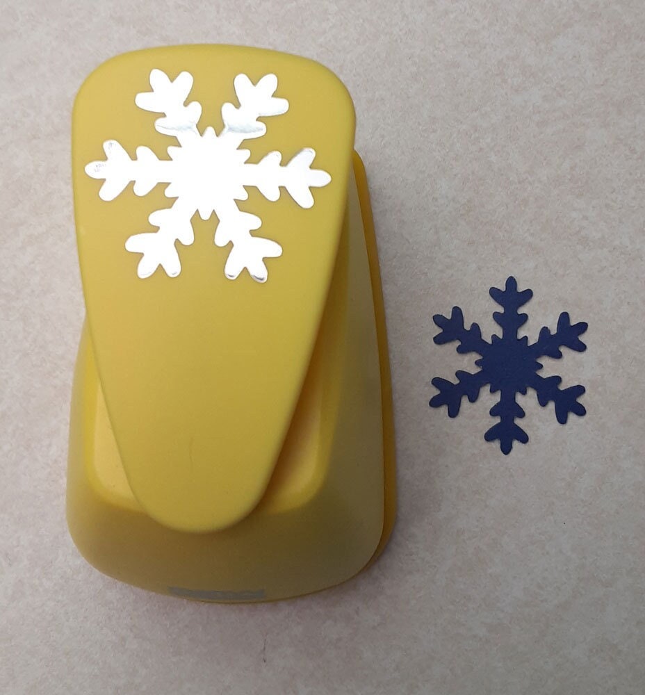 Ek Tools Punch Vintage Snowflake Large