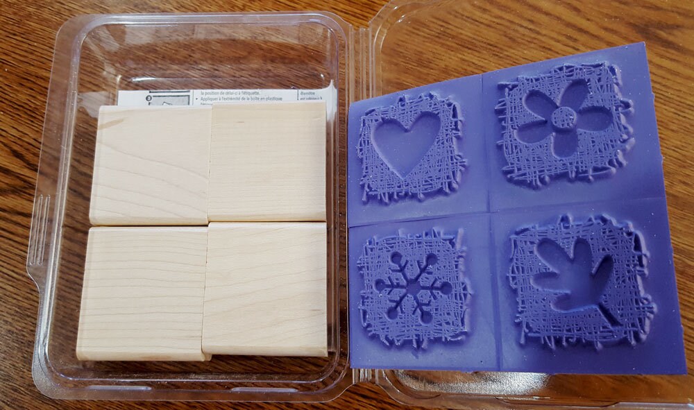 メイド・フロム・スクラッチ・ラバースタンプセットがスタンピンアップ