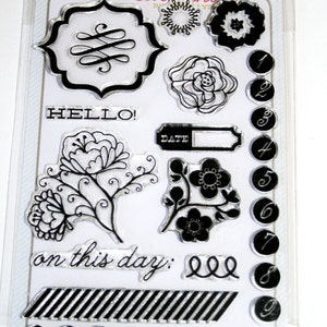 The Sweetest Thing Hello Rubber Stamp Set from My Mind’s Eye