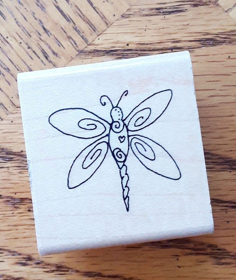 Dragonfly Rubber Stamp retired from Stampin\u2019 Up