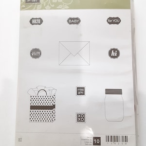 Über das Label Clear-Mount Stempel-Set im Ruhestand von Stampin Up