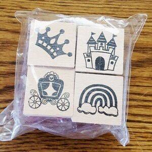 Conjunto de sellos de goma de princesa y fantasía de Recollections