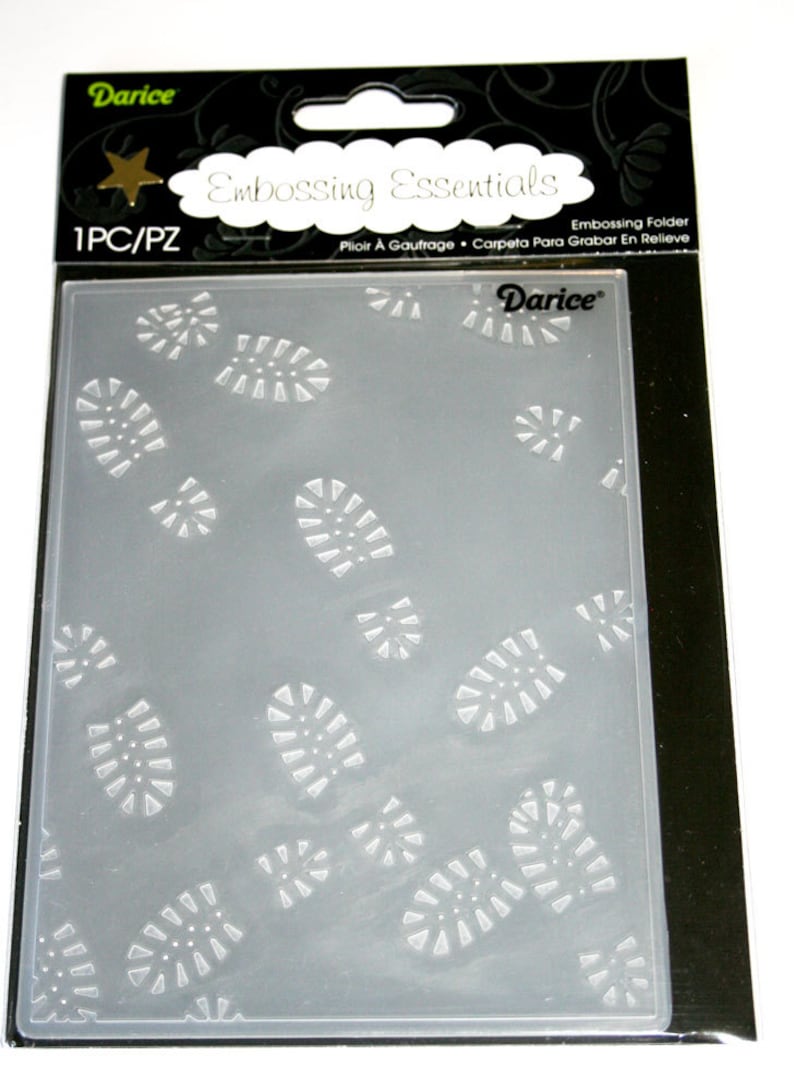 Boot Tracks Embossing Folder from Darcie Inc