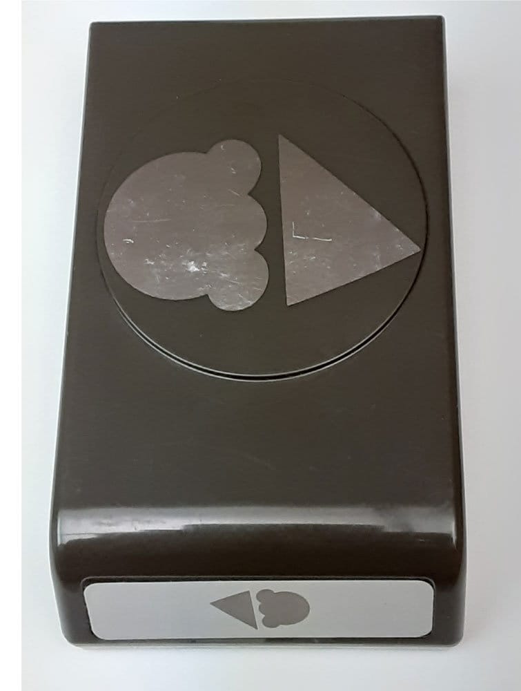 Ice Cream Cone Builder Paper Punch retired from Stampin Up - Etsy 日本