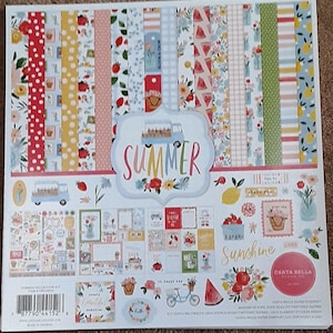 12 x 12 Inch Summer Collection Kit from Echo Park Paper Co.