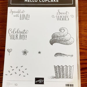Hello Cupcake Stempelset ausgemustert von Stampin Up