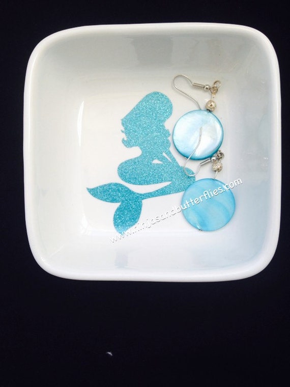 Items similar to Jewelry Dish Jewelry Holder Mermaid Ring Dish