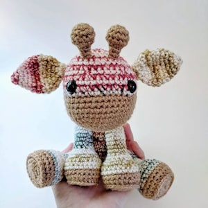 Lionel the Giraffe: Crochet Giraffe Pattern / Giraffe Plushie / Amigurumi Giraffe Pattern / Instant Download Pattern / English PDF Pattern image 5