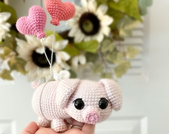 Henrietta the Piglet Crochet PDF Pattern