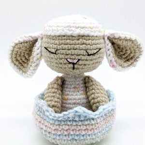 Alma the Little Lamb Crochet PDF Pattern