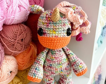 Weatherly the Standing Unicorn Pattern PDF