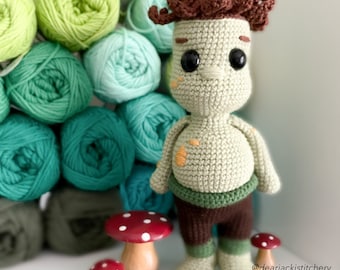 Murph the Troll Crochet Amigurumi PDF Pattern