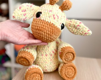 Lionel the Giraffe: Crochet Giraffe Pattern / Giraffe Plushie / Amigurumi Giraffe Pattern / Instant Download Pattern / English PDF Pattern