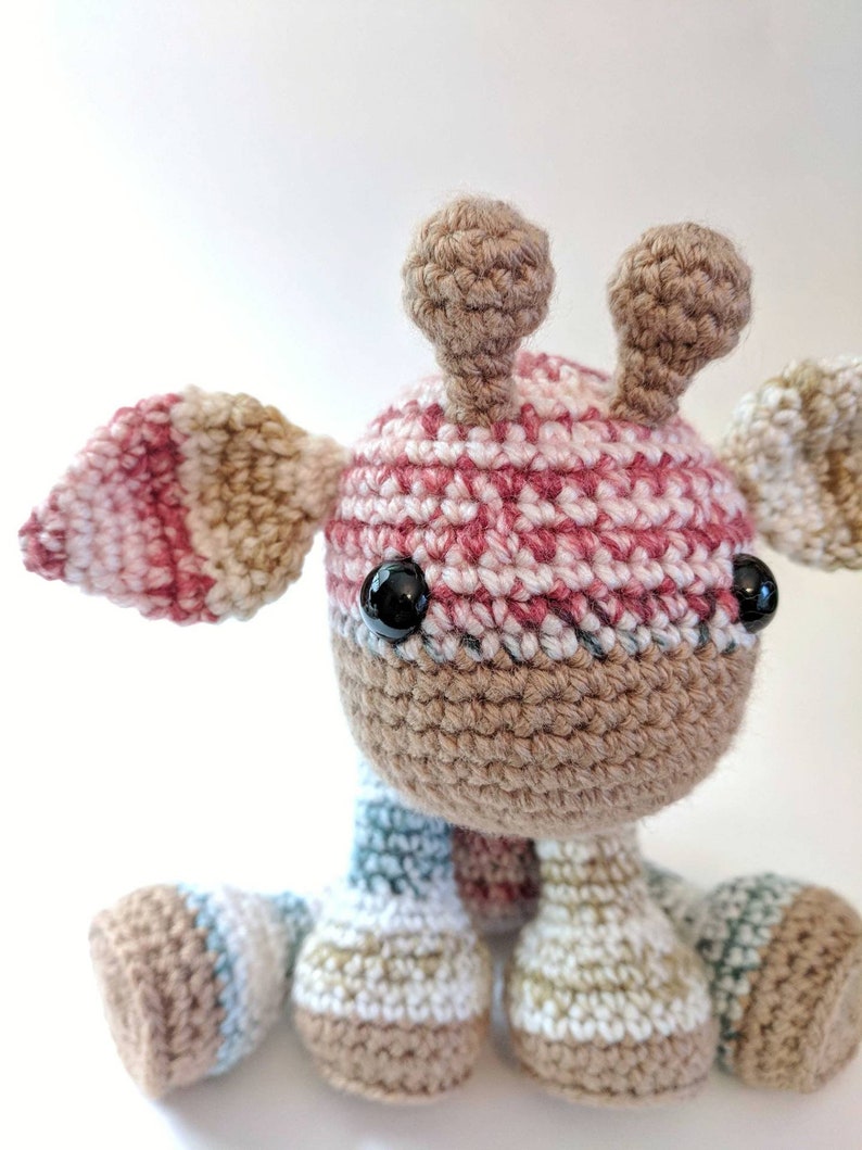 Lionel the Giraffe: Crochet Giraffe Pattern / Giraffe Plushie / Amigurumi Giraffe Pattern / Instant Download Pattern / English PDF Pattern image 6