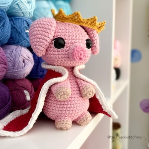 King Porkington PDF Crochet Pattern