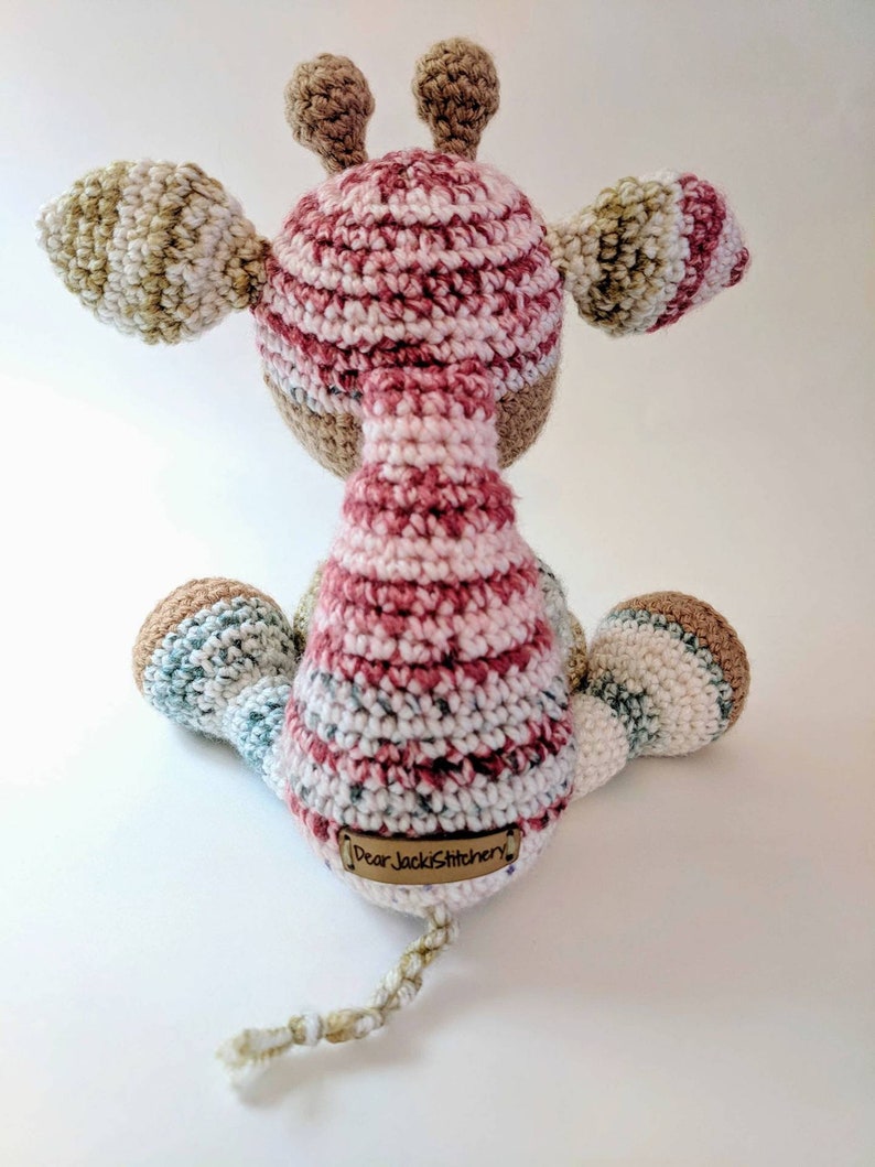 Lionel the Giraffe: Crochet Giraffe Pattern / Giraffe Plushie / Amigurumi Giraffe Pattern / Instant Download Pattern / English PDF Pattern image 8