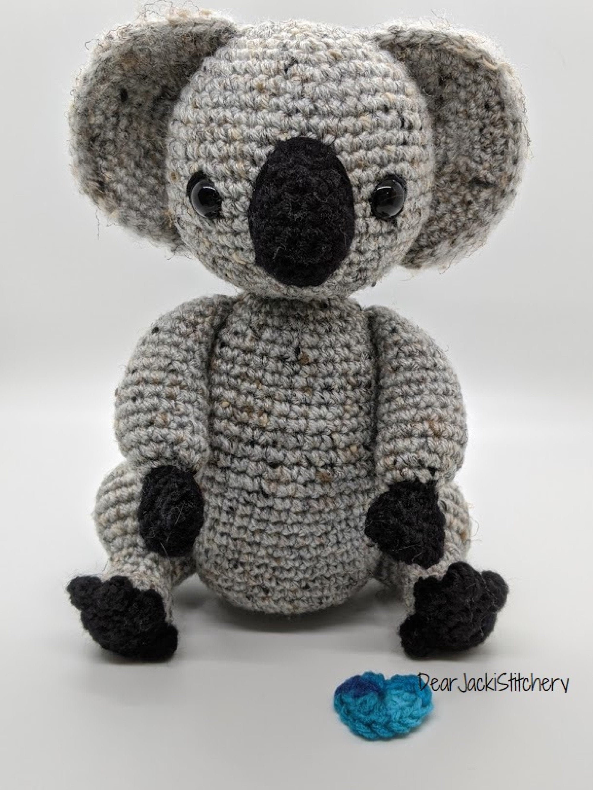 40 Koala Crochet Patterns for Amigurumi, Hats, Loveys, and Nursery Decor 38 Willa the Koala Crochet Amigurumi Pattern in English