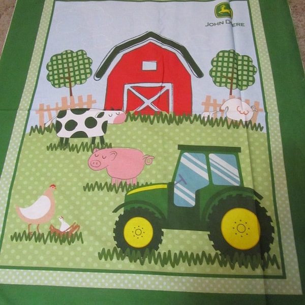 John Deere Fabric Etsy