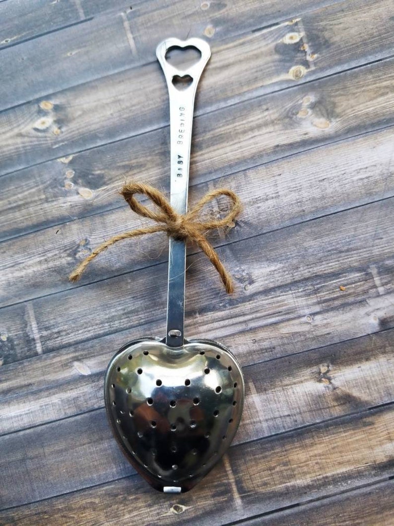 Personalized Tea Infuser and Spoon Set Engraved Tea Set Etsy
