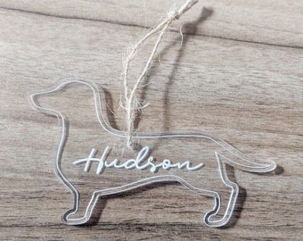 Personalisierte Haustierrasse Ornament - herzliches Weihnachtsgeschenk