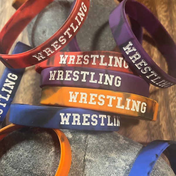 Wrestling Bracelets, Uh Ohs Wrestling Bracelet, Silicone Wrestling bracelet, Wrestling Jewelry, Wrestling Charms, Wrestling tournaments