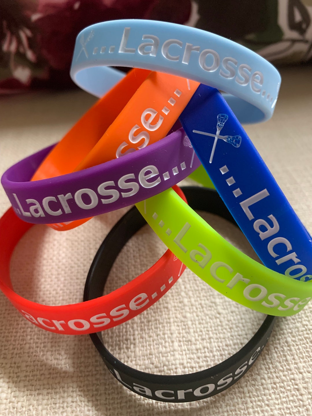 Lacrosse Jewelry, Lacrosse Bracelet, Sterling Lacrosse Charms, LAX