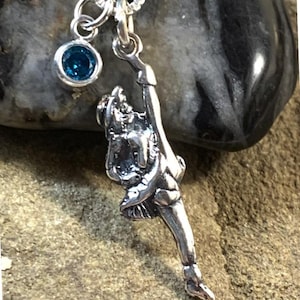 Drill Team Charm, Sterling Color Guard Charm, Color Guard Jewelry, High Kicker Charm,Marching Band Jewelry,High Stepper,,Winter Guard Charm