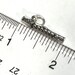 Ciondolo Piccola Ancora In Argento 925 - Autentico Charm Per Gioielli Fai-da-te