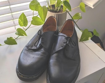 VTG 90s Dr. Martens 1461 Bex Oxfords Sz 14 Goth Grunge "Alt Made in England"