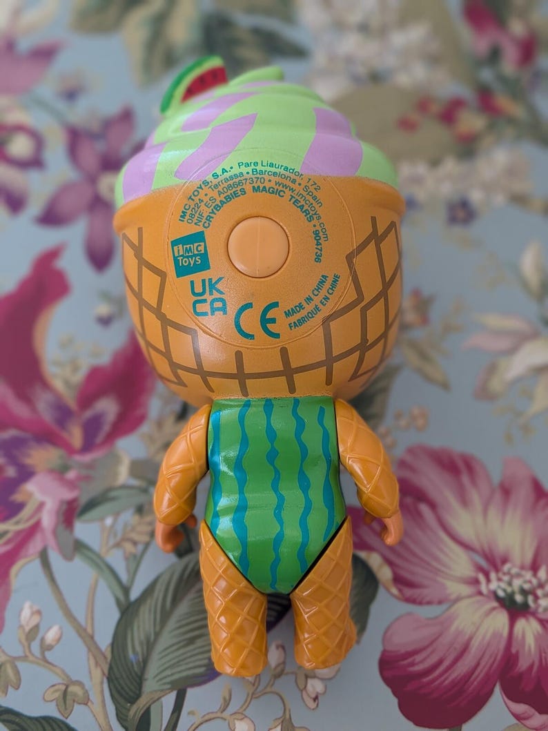 Cry Babies Magic Tears Mel Icy World Frozen Watermelon Scented Baby Doll image 2