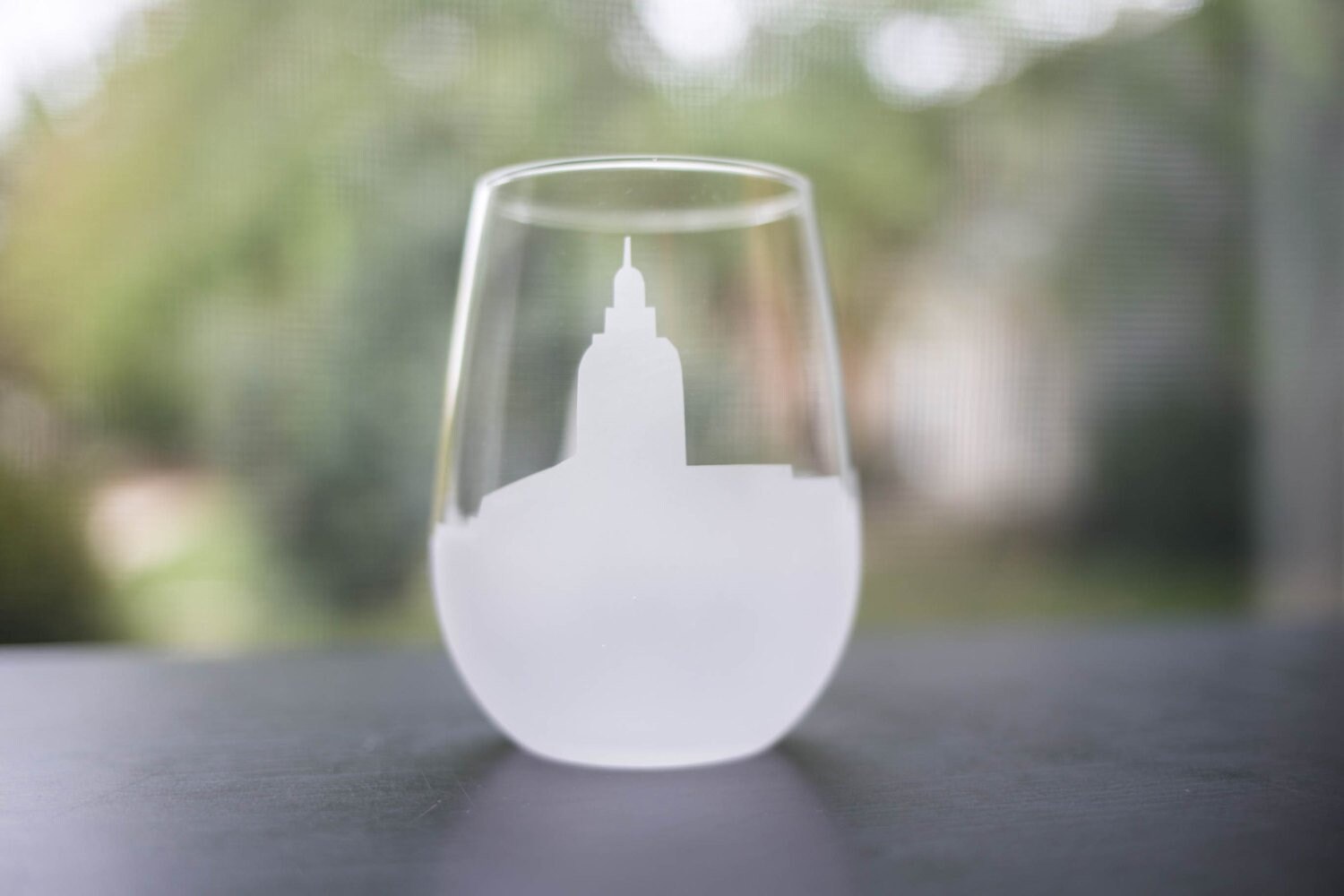 Annapolis Skyline Wine Glass and Stemless Wine Glass Gift Etsy