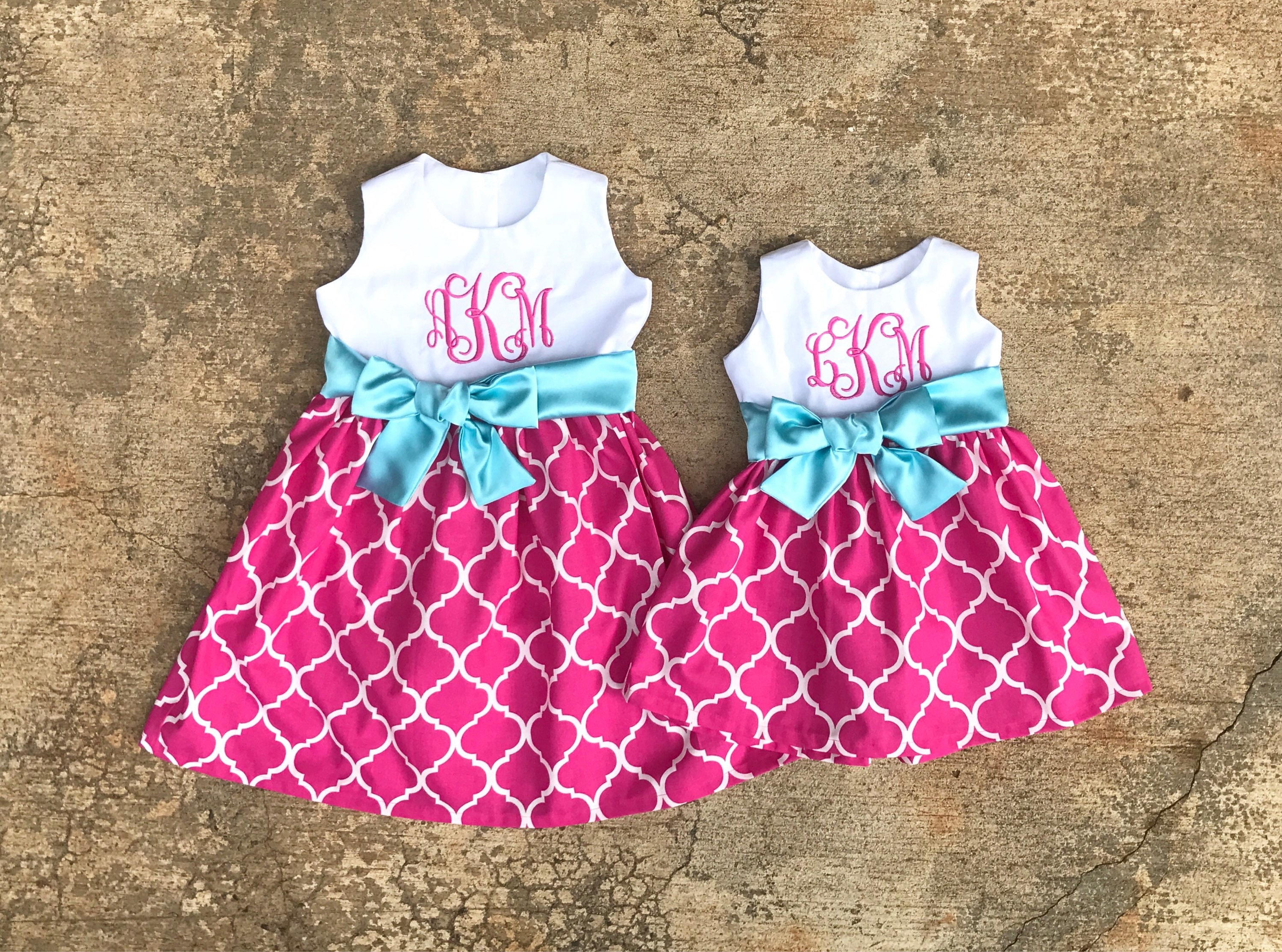 big sister little sister matching dresses