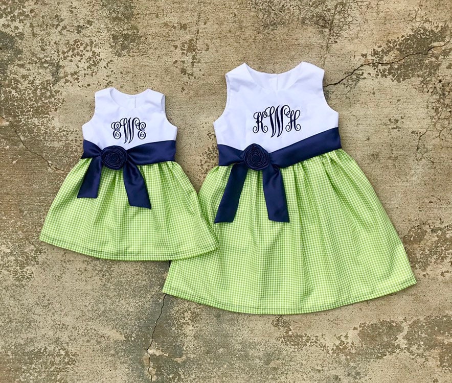 big sister little sister matching dresses