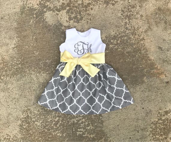 yellow easter dresses for infants