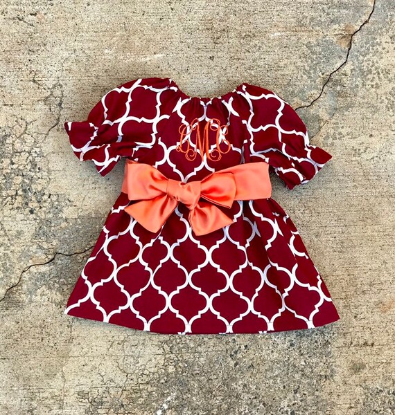burgundy outfit for baby girl
