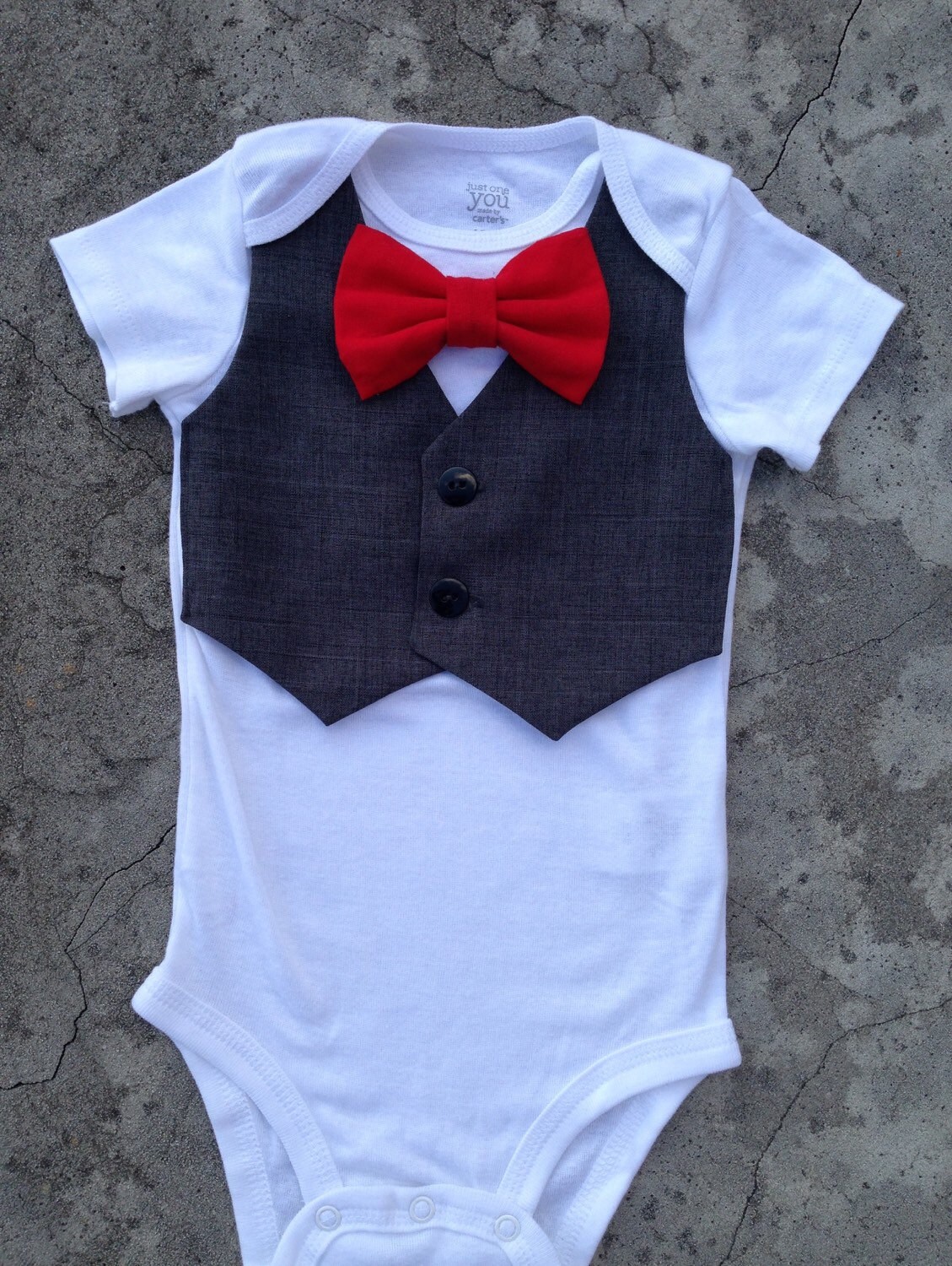 Baby Boy Clothes Baby Boy Christmas Outfit Boy Vest Onesie Etsy