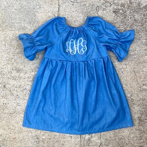 Chicas vestido de mezclilla traje de Navidad bebé ropa de | Etsy España
