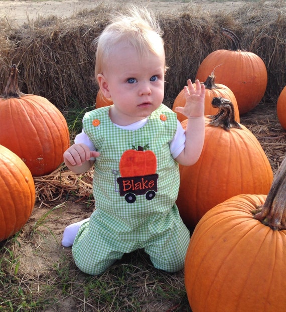 baby boy pumpkin patch outfit