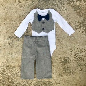 Vetements Pour Petit Garcon Tenue De Mariage Bebe Garcon Etsy