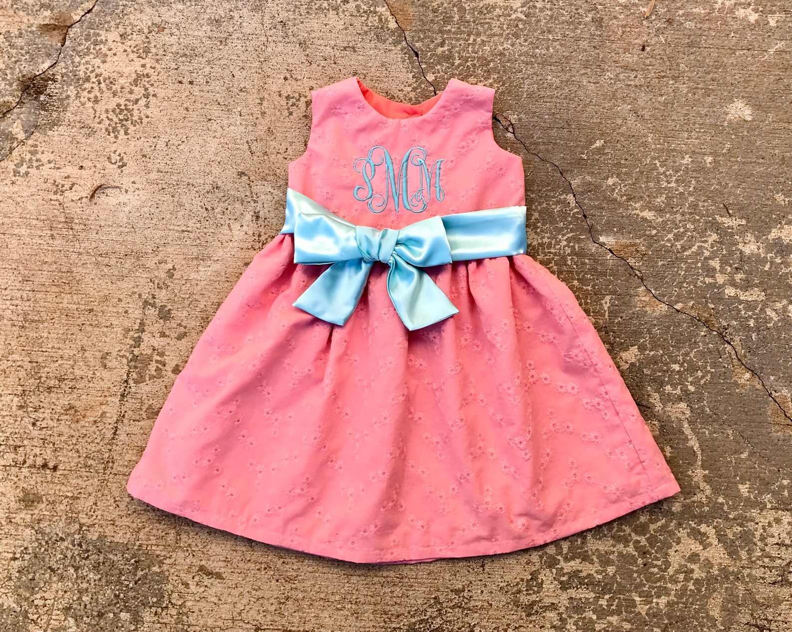 Matching Easter Dresses Sister Outfits Colorful Eyelet Etsy