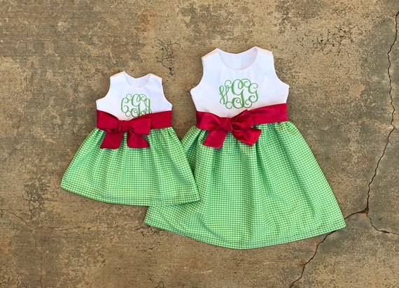 little girl matching christmas outfits