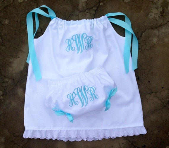 baby girl monogrammed outfits