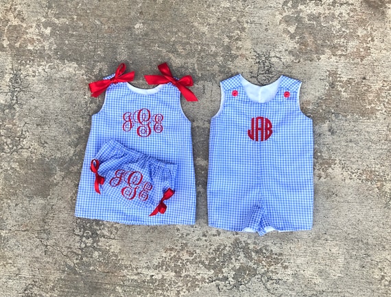 blue baby clothes
