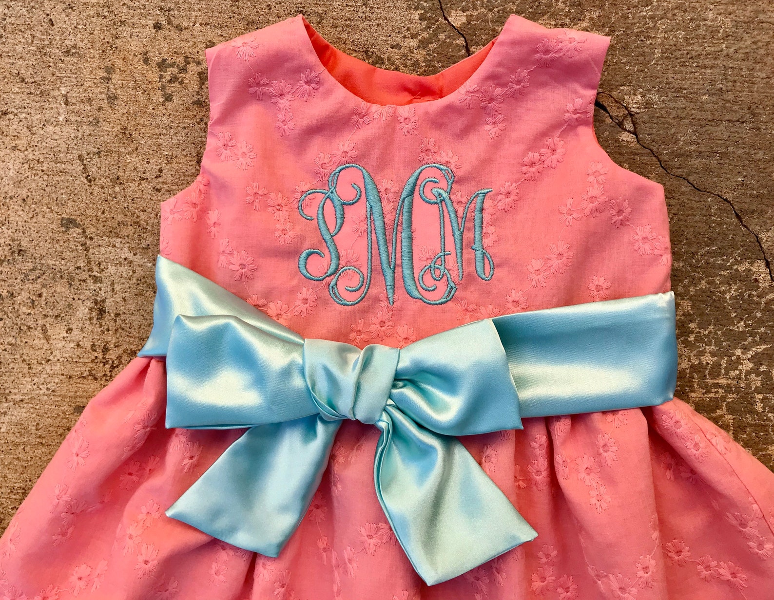 Matching Easter dresses Sister outfits Colorful Eyelet Etsy