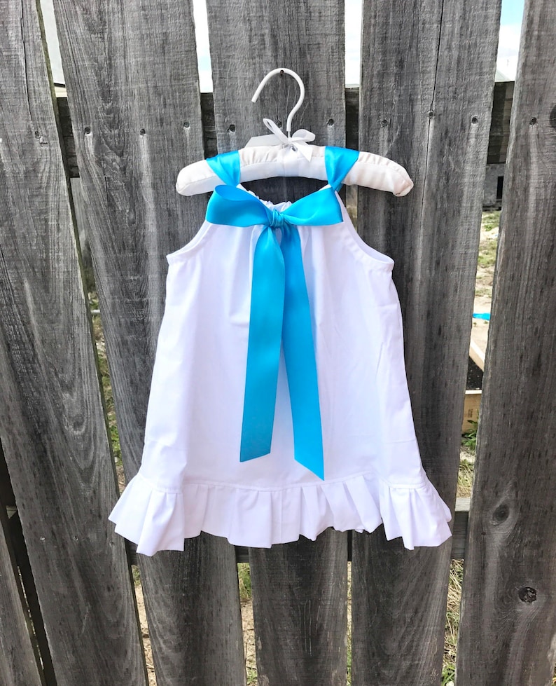 Monogram Dress Girls Beach Clothes Toddler Girls Summer Etsy