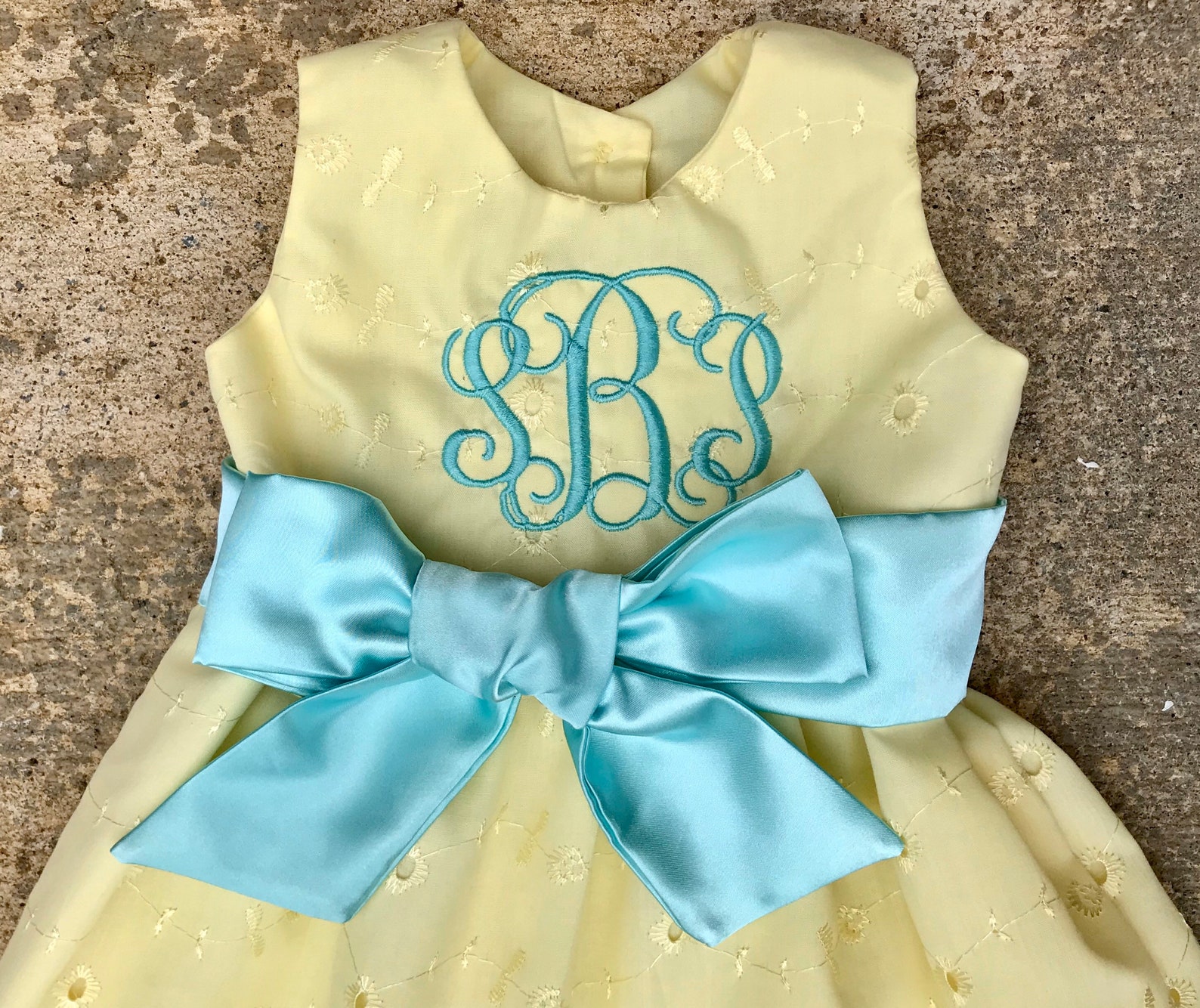 Baby girls yellow Easter dresses twin girl dresses matching Etsy