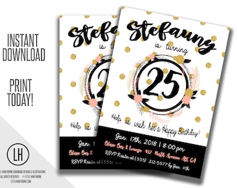 birthday invitation flyer party flyer skate party photoshop etsy