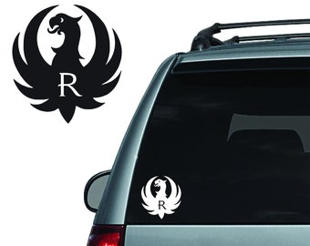 RUGER - logo vinyl decal sticker - multiple colors - Free Shipping