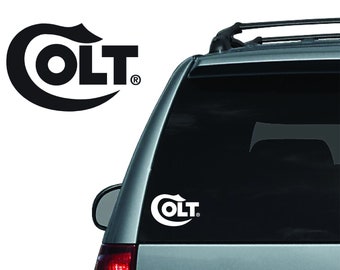 COLT - logo vinyl decal sticker - multiple colors - Free Shipping